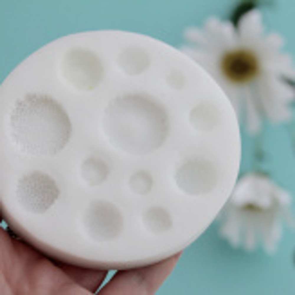 Молд силиконовый "Серединки цветов" универсальный от Академии DECO