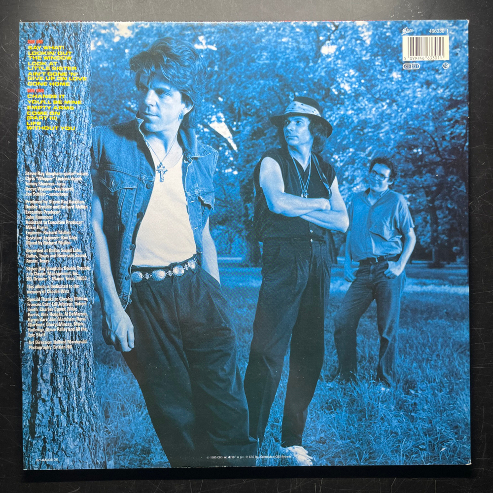 Stevie Ray Vaughan And Double Trouble ‎– Soul To Soul (Голландия)