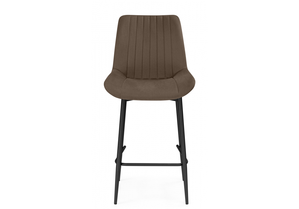 Барный стул Woodville Седа 360 коричневый (zd 233), черный np