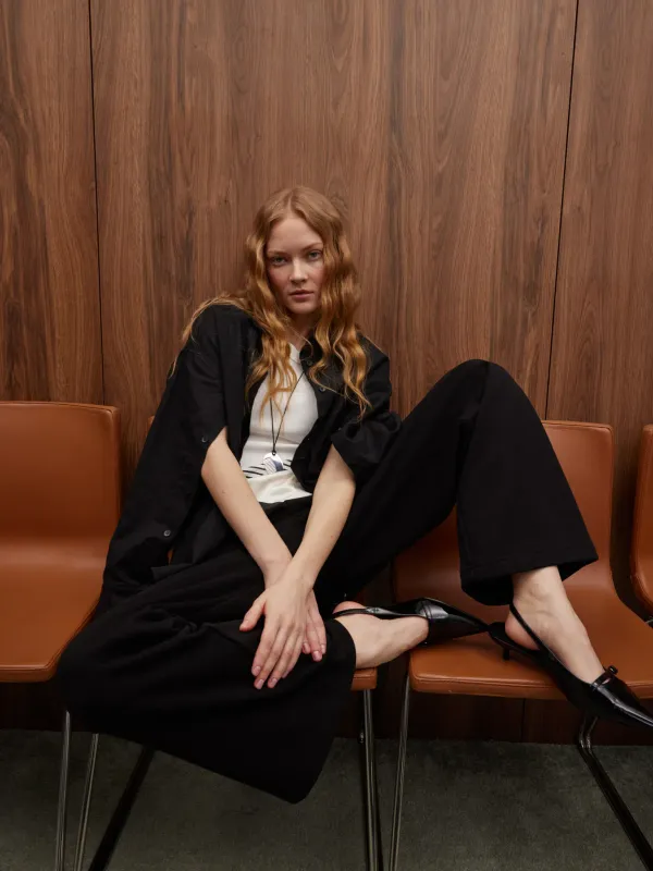 Брюки из 100% хлопка 