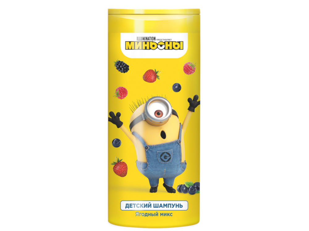 Гадкий Я 250мл. шампунь детс. 2в1 увлаж.,питан. д/в тип.вол. флакон