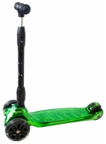 Самокат Teach Team Tiger plus green 1/4 зелёный