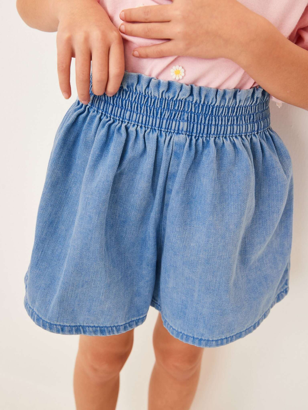 Шорты джинсовые для девочки Next M42-162, Синий