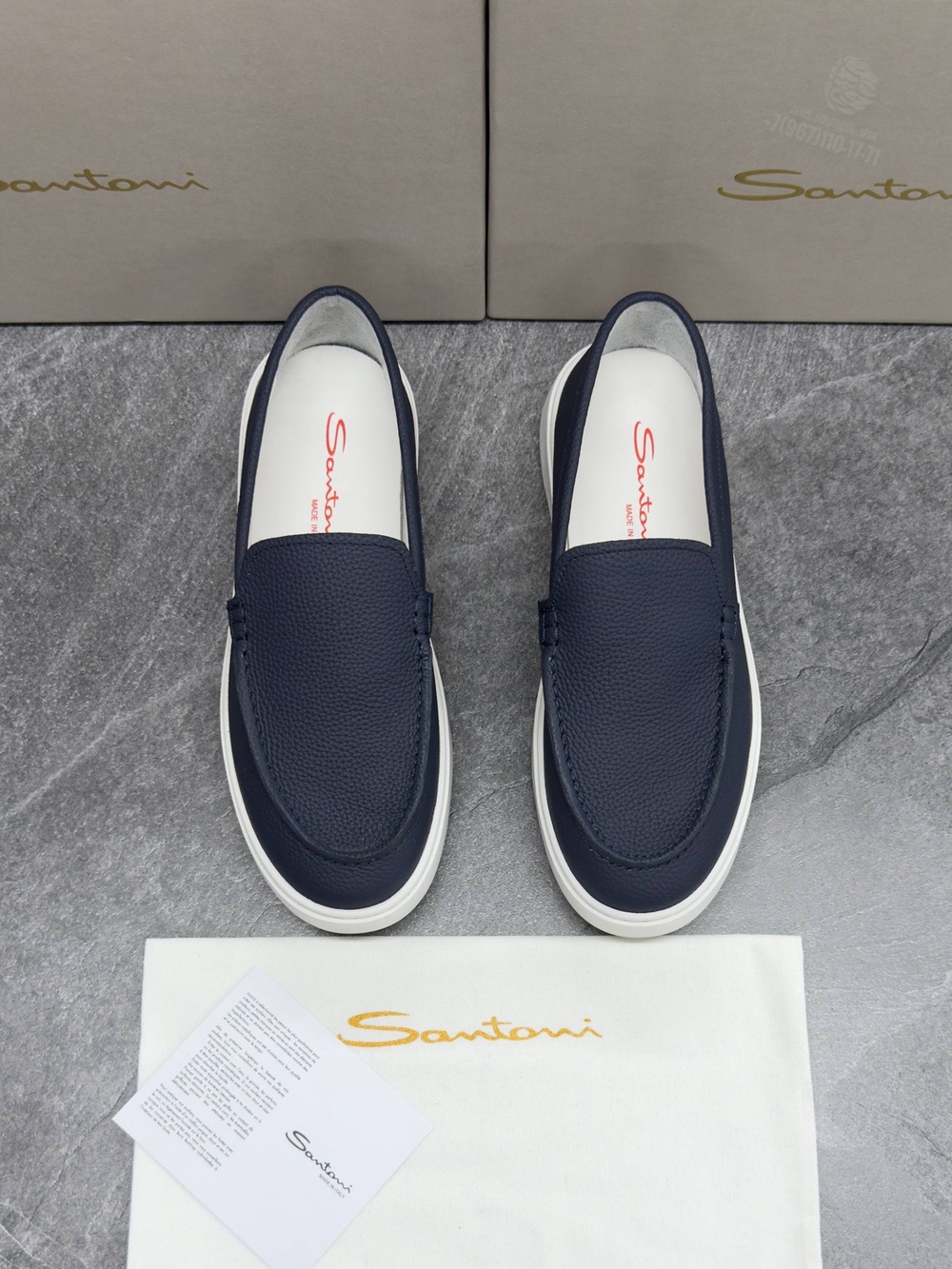 Лоферы Santoni