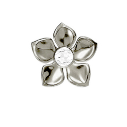 Серьги для ушей BIOJOUX BJT984 Crystal Oleander 11mm Италия