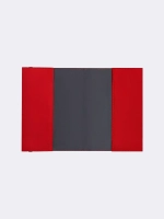 Обложка на паспорт красная "Пион" OLA OLA