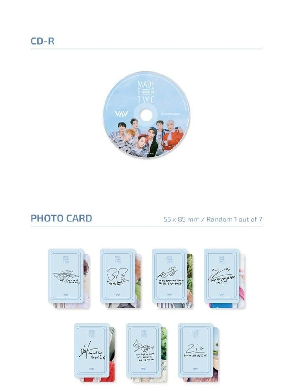 Альбом VAV - Made For Two 6th Mini Album