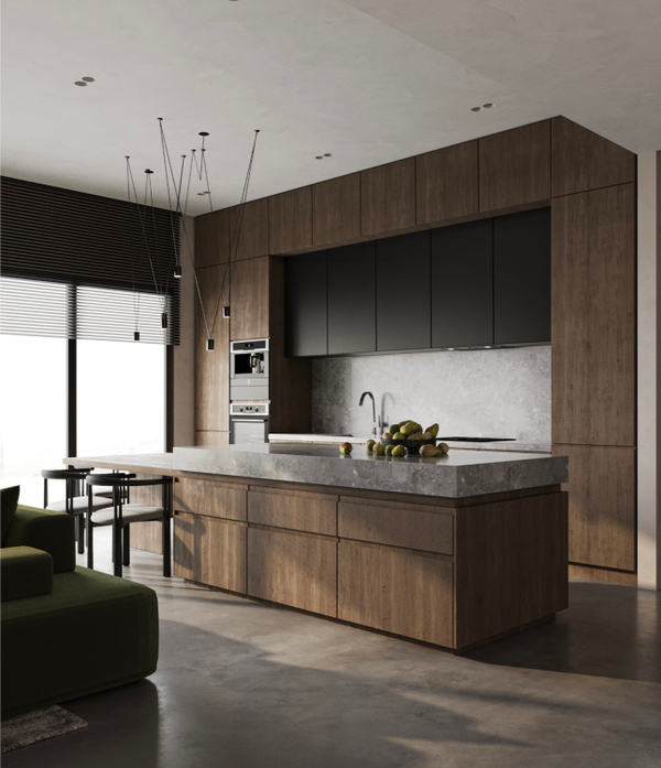 Примеры современных дизайнов кухонь из интернета