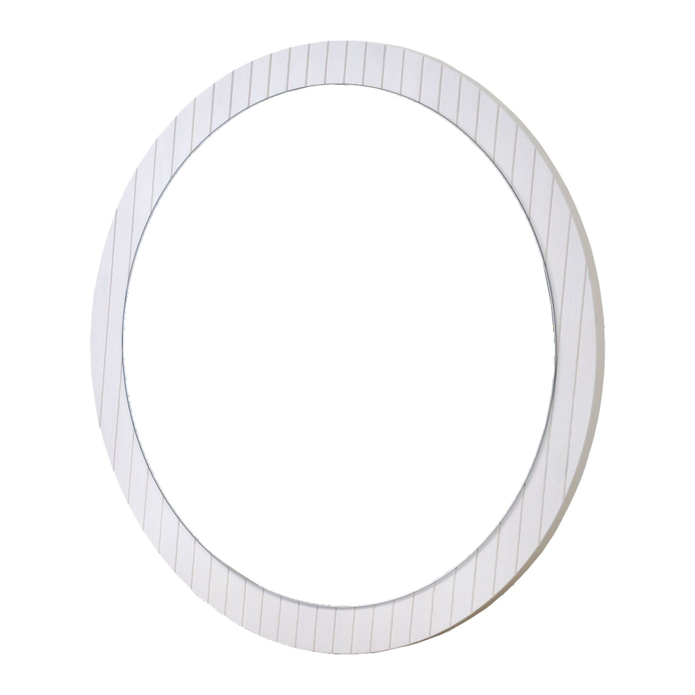 Зеркало настенное круглое Пиафорте из массива сосны