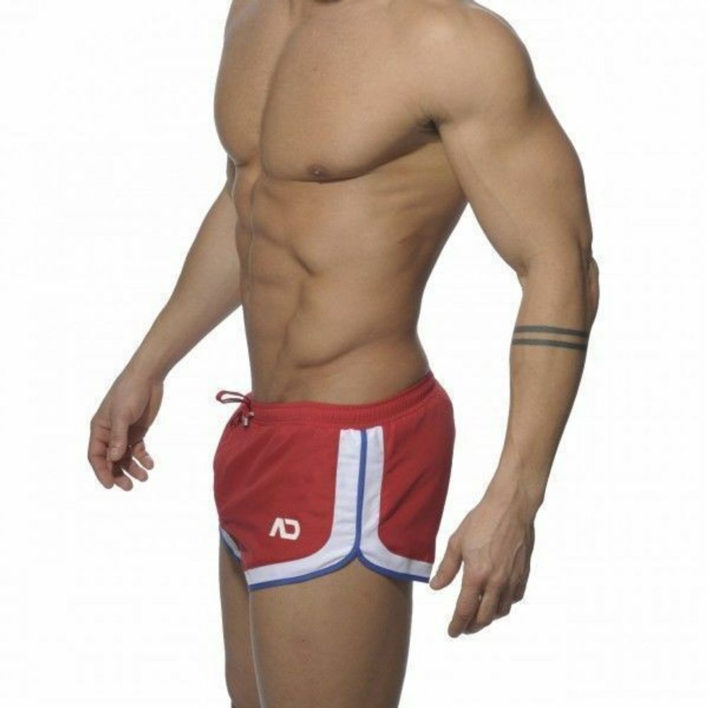 Шорты Addicted красные "Short Three Tone Boxer" RED