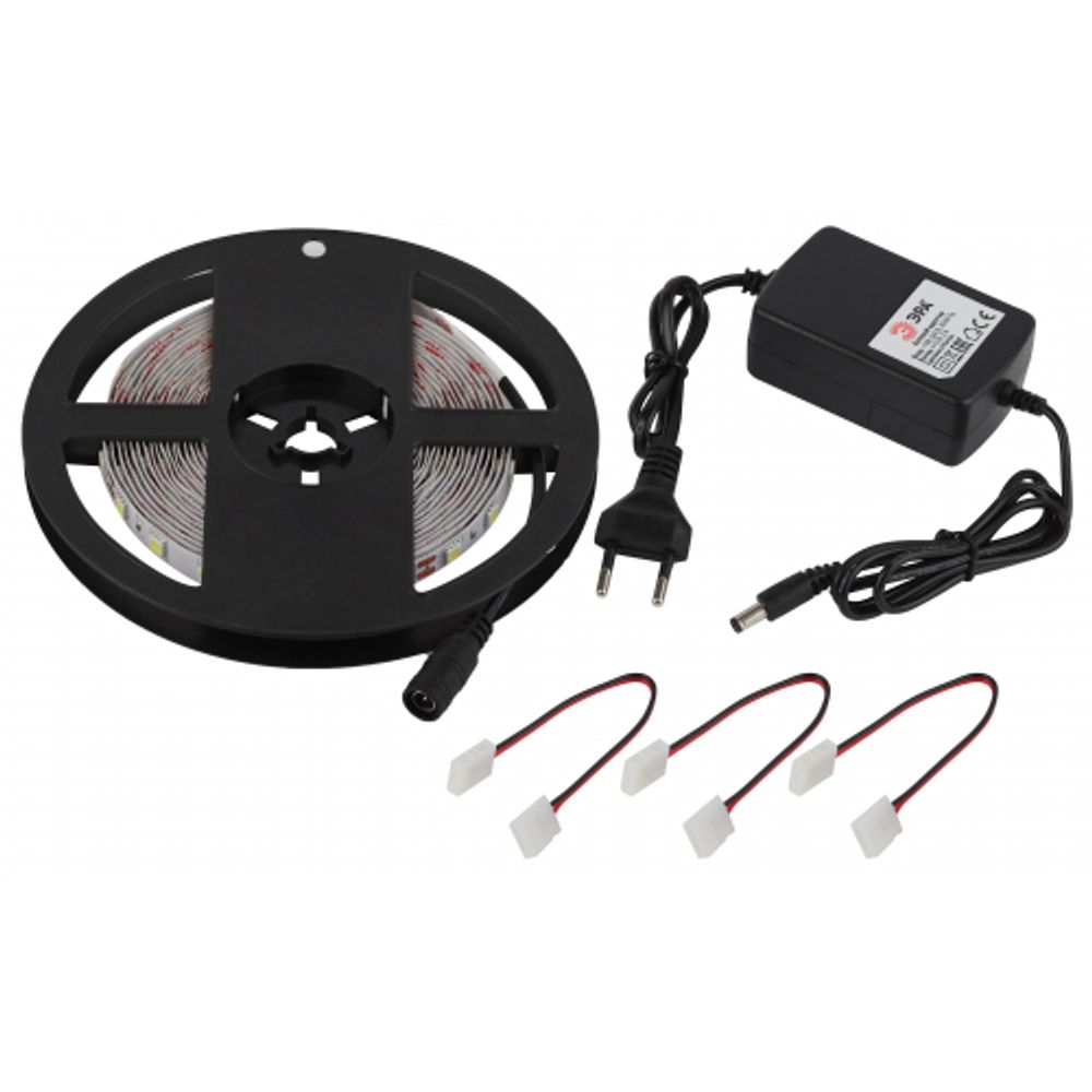 ЭРА Комплект светодиодной ленты 5050kit-14,4-60-12-IP20-6500-5m