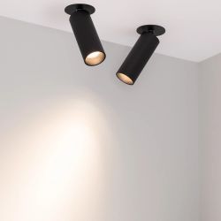 Светильник SP-NUANCE-BUILT-FLAP-R35-7W Warm3000 (BK, 36 deg, 230V) (Arlight, IP40 Металл, 5 лет) 049901