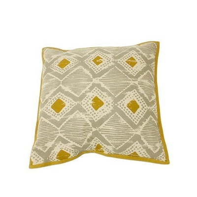 Подушка жёлтые ромбы [Арт. 126863]