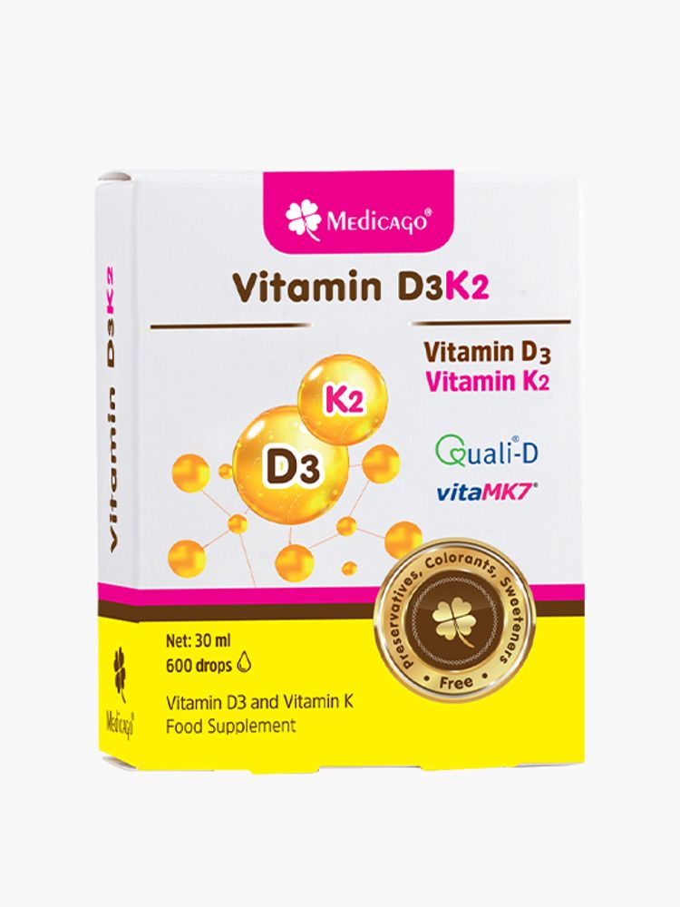 Medicago Витамин D3 K2 в каплях, 20 мл