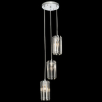Citilux Джейн CL306031 Хрустальный подвесной светильник Хром