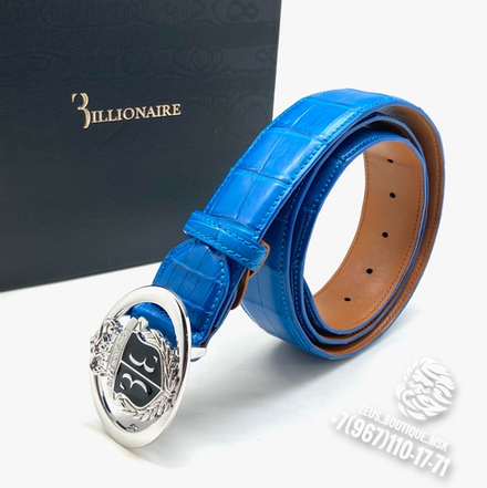 Ремень Billionaire из кожи крокодила