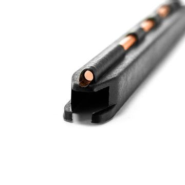 Мушка МР-155/МР-156 световозвращающая оптоволоконная оранжевая