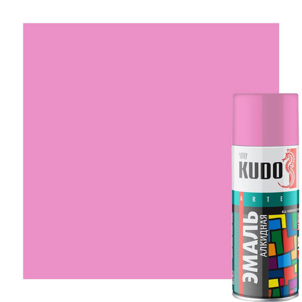Эмаль универсальная розовая