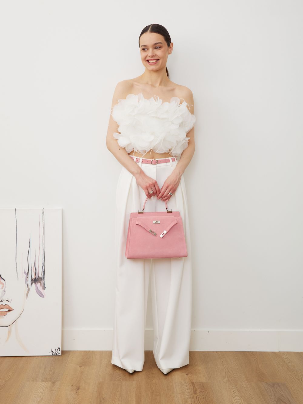 СУМКА «TOOMATCH MEDIUM» ПУДРОВЫЙ РОЗОВЫЙ