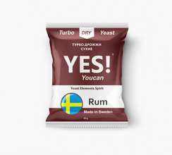 Спиртовые турбо дрожжи YES Rum [УЦЕНКА]