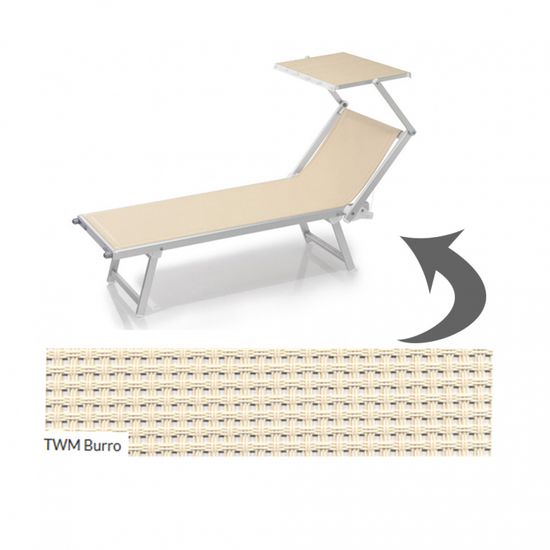 Шезлонг-лежак металлический 501 Relax