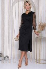 Платье Загадка ночи (черное) П12196-35 LT Collection