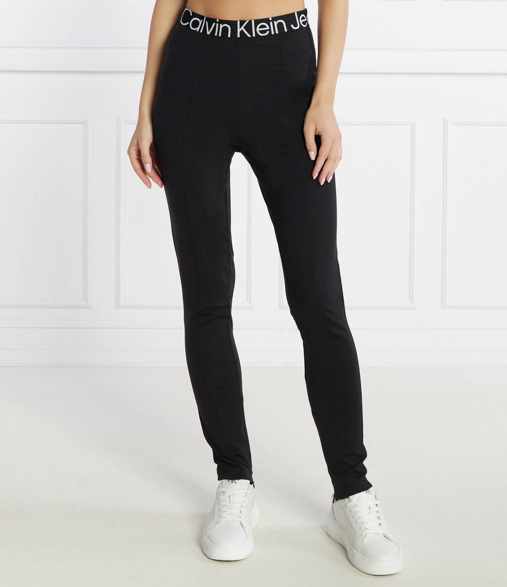 Леггинсы LOGO TAPE MILANO CALVIN KLEIN JEANS - черный(J20J222601)