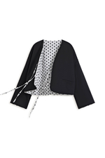 Куртка двустронняя TULUP white/black