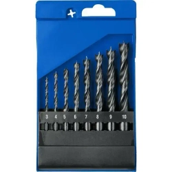 Набор сверл спиральных по дереву (8 шт; 3-10 мм; М-образная заточка) Зубр 29421-H8_z01