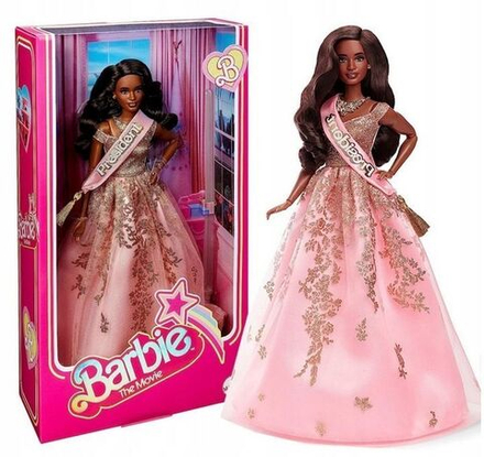 Кукла Barbie Mattel THE MOVIE DOLL Кинокукла Исса Рэй в атласном длинном платье HPK05