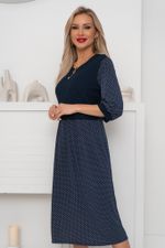 Платье  Гретта (синий) Р11-1117 Nikol