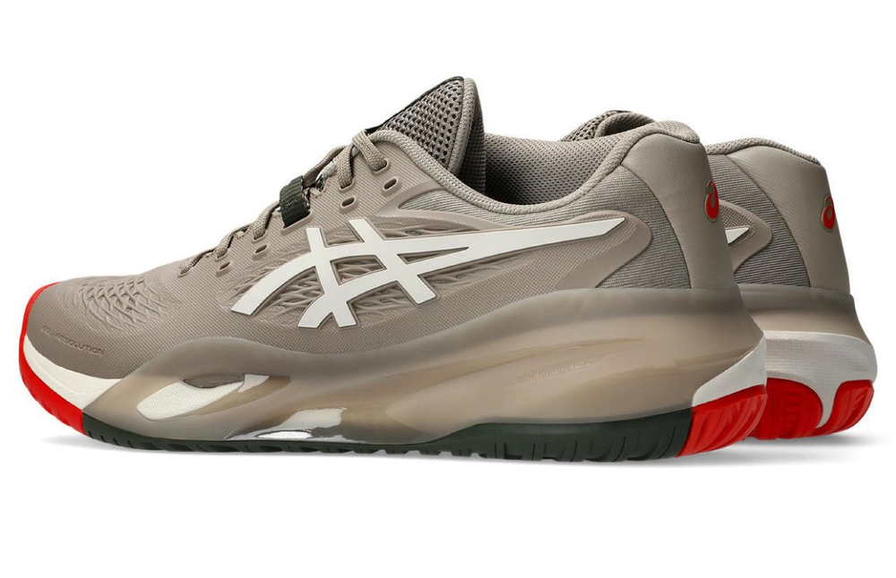 Мужские кроссовки теннисные Asics Gel-Resolution X - greige/soft oat