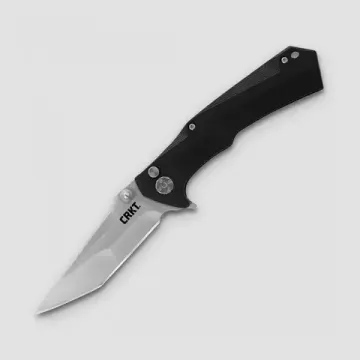 Складной нож CRKT Brian Tighe Design The Tighe Tac Two CR/5235 c клинком из стали 8Cr13MoV, рукоять GRN