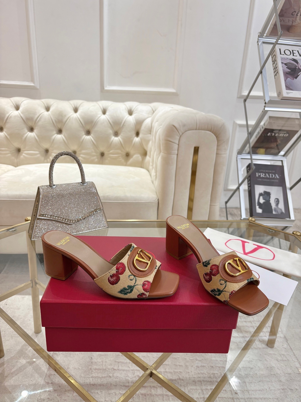 Valentino Slide Sandal