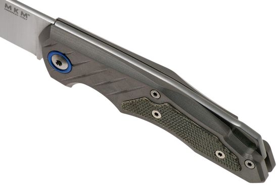 Складной нож MKM "ROOT" MKM/RT GCT c клинком из стали Böhler M390 Microclean®, рукоять титан / микарта