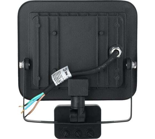 Прожектор светодиодный ЭРА LPR-041-2-65K-050 50Вт 4000Лм 6500К с датчиком движения регулируемым, Б0043587