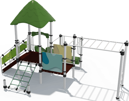 Детский городок Крит ( комплектация 1, паттерн Papercut)