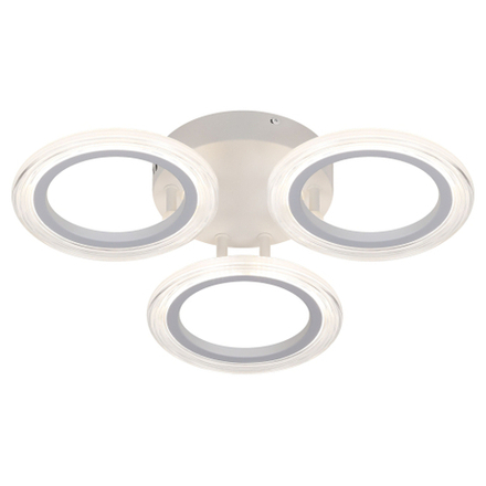 Светильник потолочный светодиодный ЭРА Модерн Ring CLL-1-39W 4K WH без ДУ белый