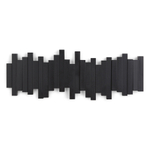 Вешалка настенная Sticks черная, Umbra