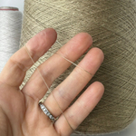 SETA SHANTUNG - Luxury Selection by Ri.Go; 100% натуральный шёлк; 1500м/100гр 4/60; col.9002 цвет: песочный золотой