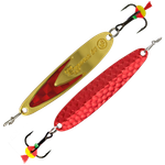 Зимняя блесна Eco Pro Судачья, красный флекс (70мм, 15гр)
