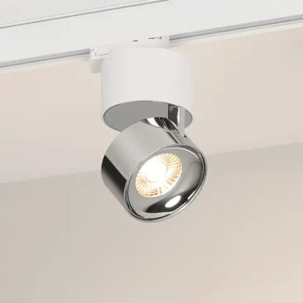 Светильник SP-PLURIO-TRACK-4TR-R77-9W Day4000 (WH-CHR, 36 deg, 230V) (Arlight, IP20 Металл, 3 года) 038104