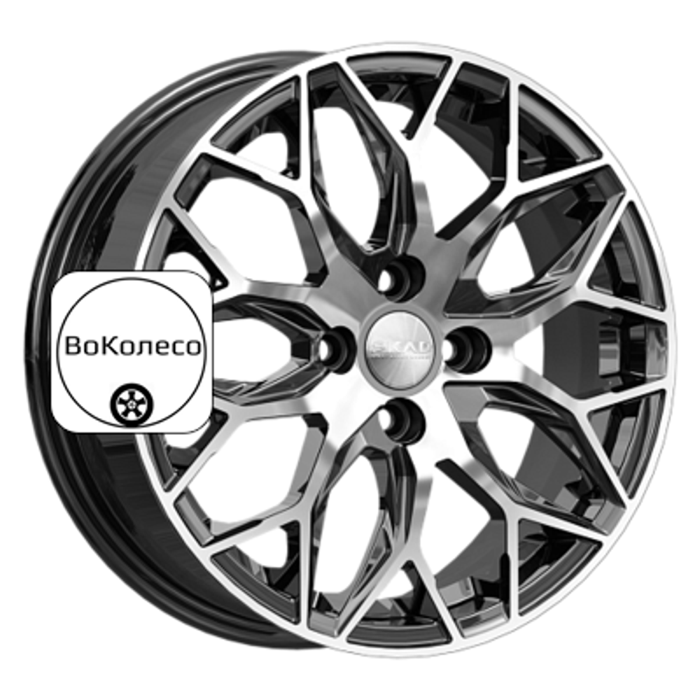 6x16/4x100 ET40 D67,1 Фабиан (КЛ373) Алмаз СКАД