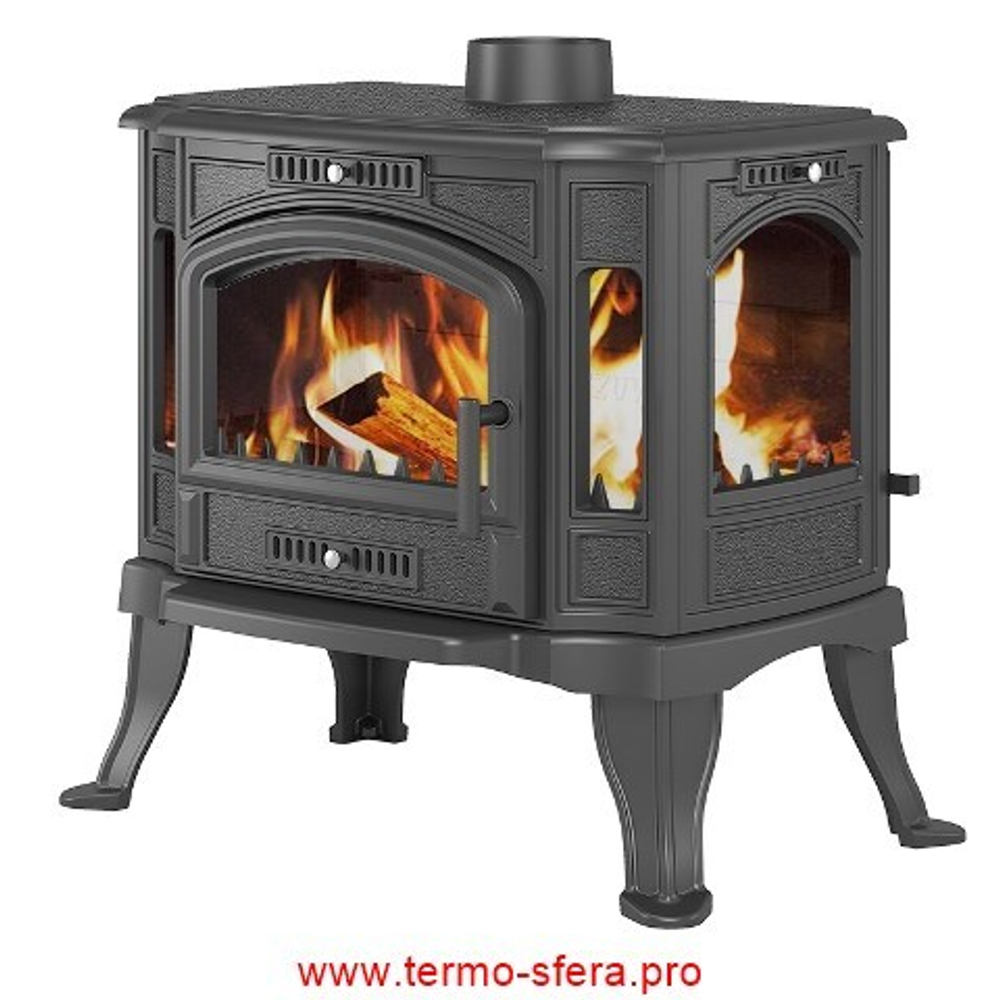 Печь-камин Везувий KZ-14Р "Антрацит"
