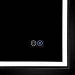 Зеркало Vincea LED VLM-3VN120-2 1200х800 c сенсорным выключателем и диммером, антизапотевание