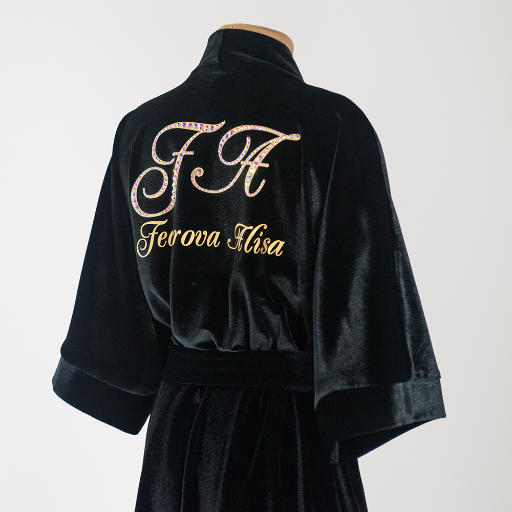 халат именной