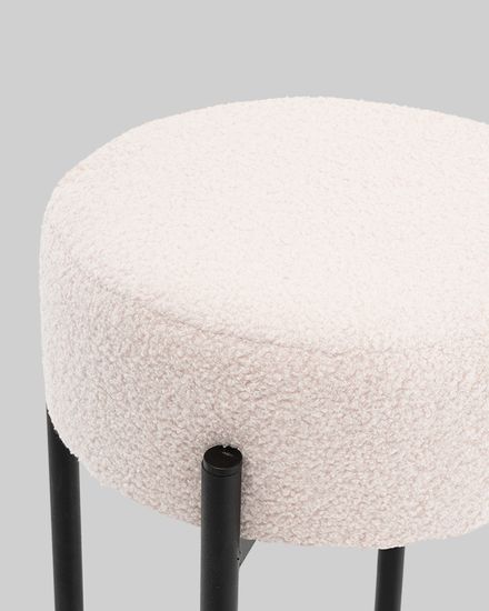 Стул барный Мали букле бежевый 
