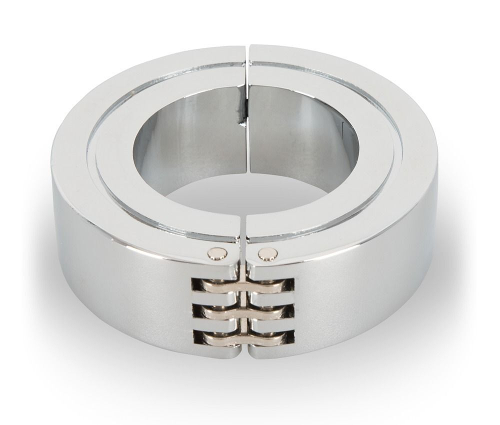 Утяжелитель для мошонки Lockable Ball Stretcher (Цвет: серебристый)