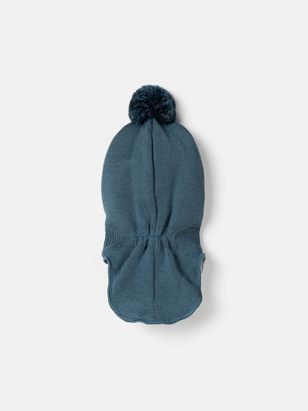 Шлем зимний из смесовой шерсти 