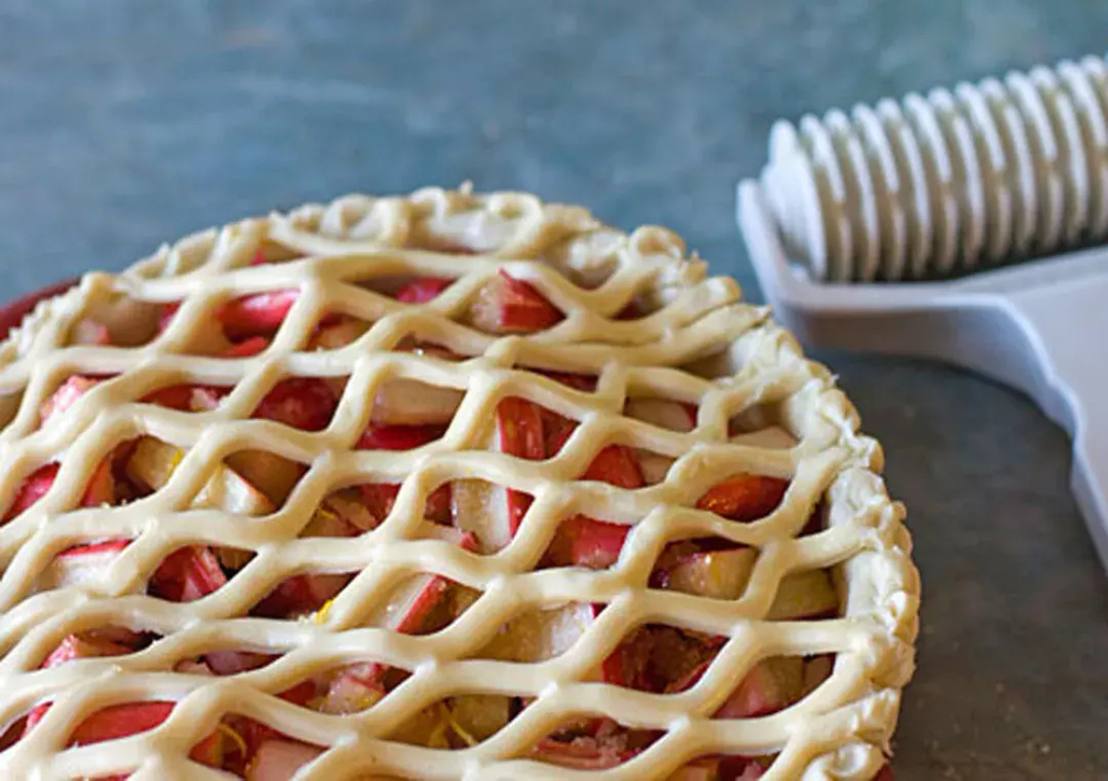 Валик для нарезки теста «Сетка», 17,5 см